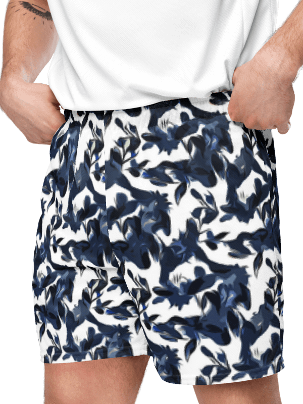 Wild Waves | Recycled Unisex Mesh Shorts product image (4)