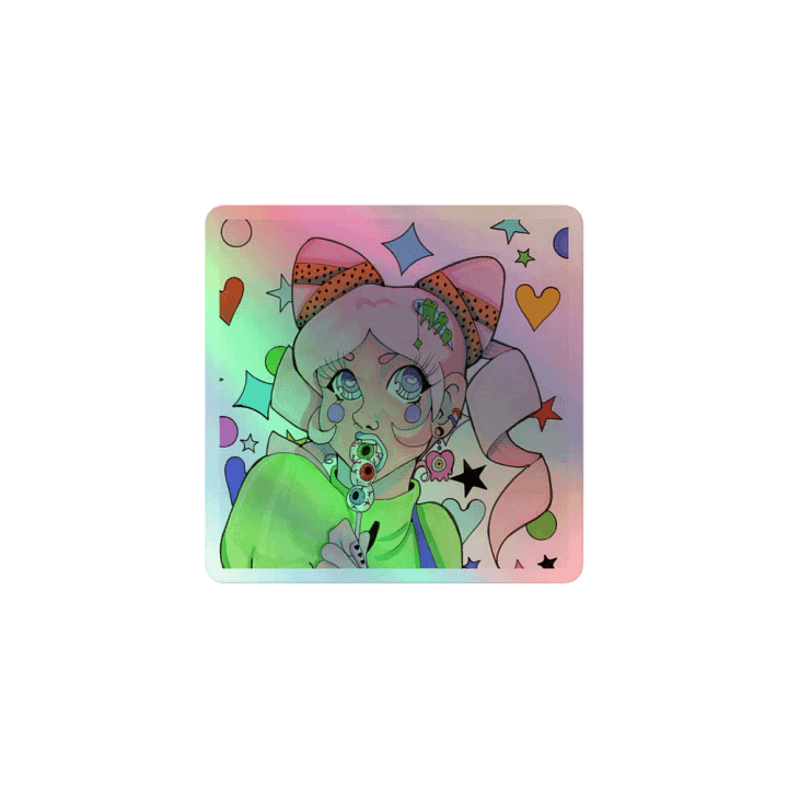 Lollipop Holo Sticker product image (1)