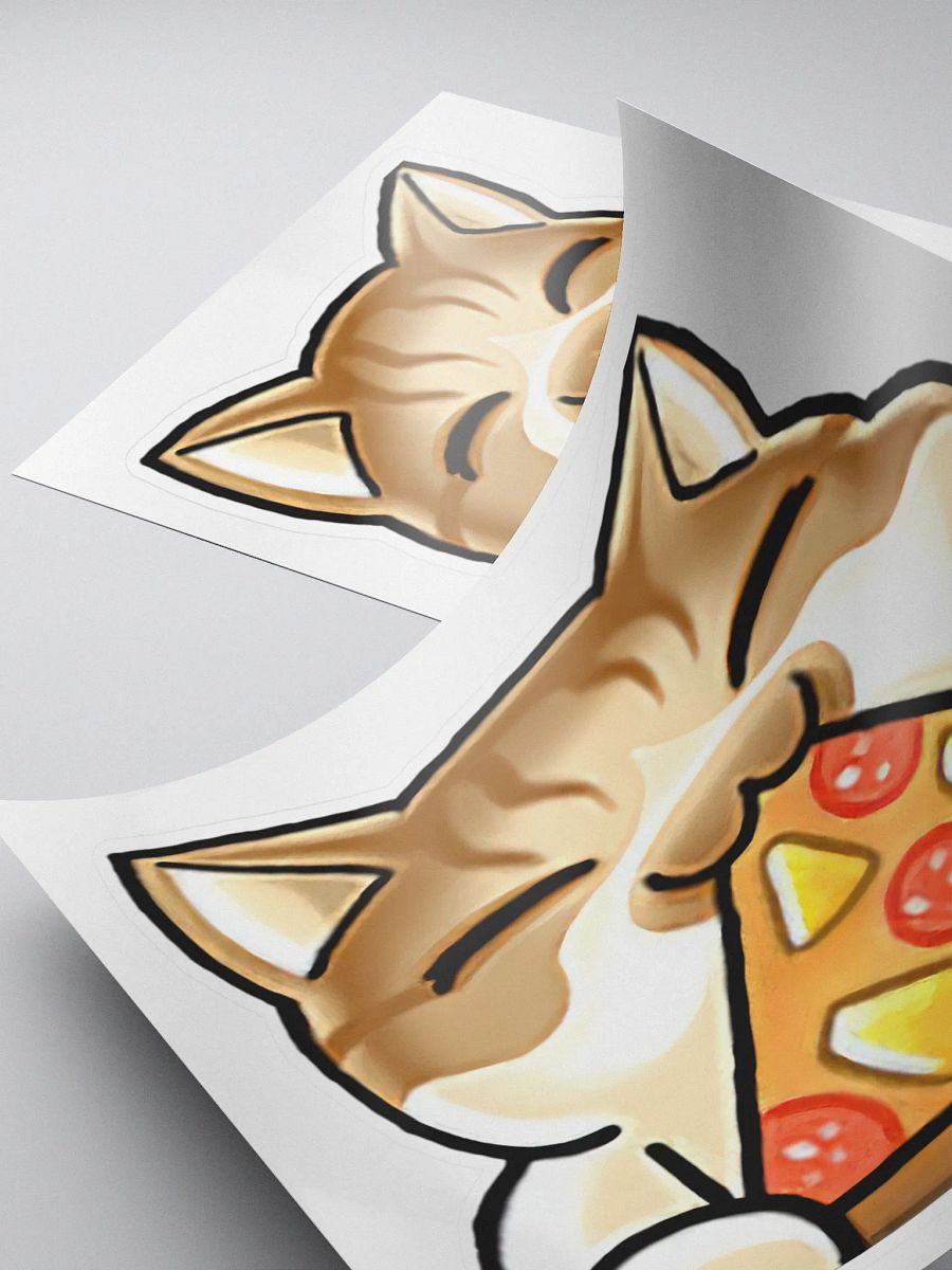 Pizza Nom Sticker product image (4)