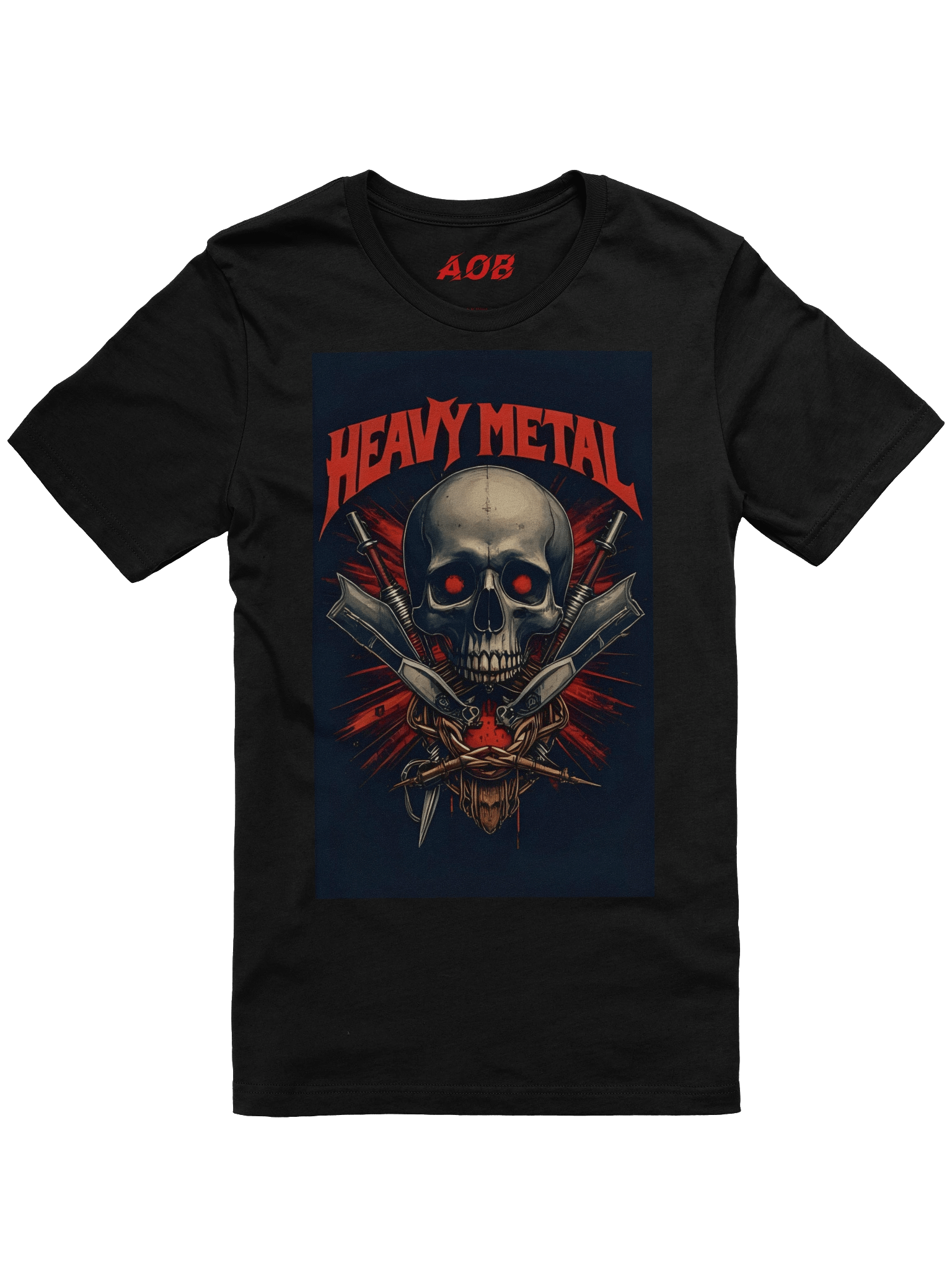 AOB Classic Metal T-Shirt product image (1)