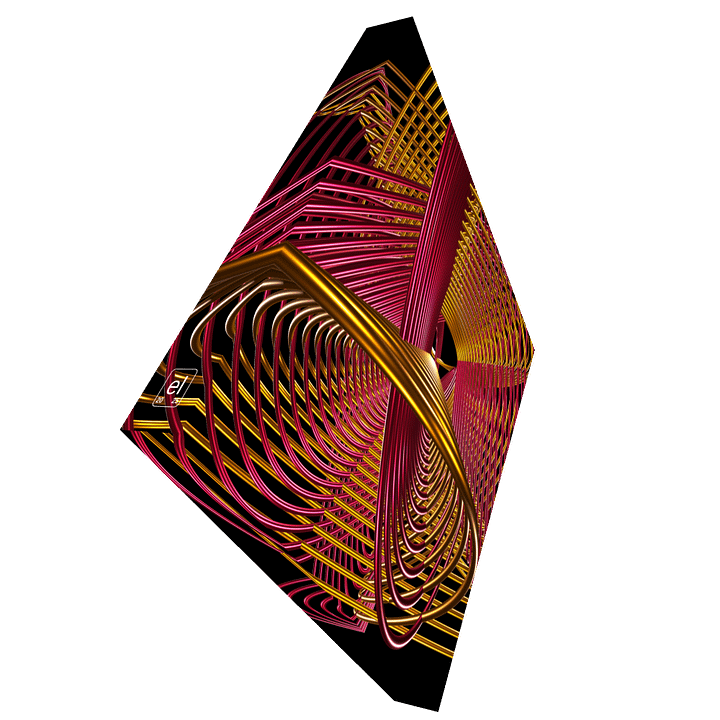 Oscilloscopic Dance #4 - Lissajous Figures Code Art Canvas Print product image (2)