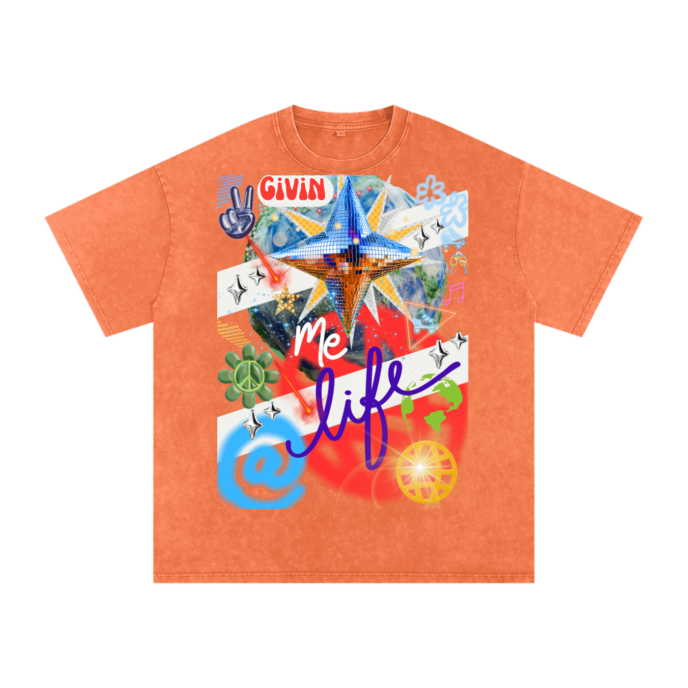 GIVIN ME LIFE✨✨ 🎶🎶SNO WASHED GRAPHIC TEE (MULTIPLE COLORS CLICK PIC)‼️ product image (8)