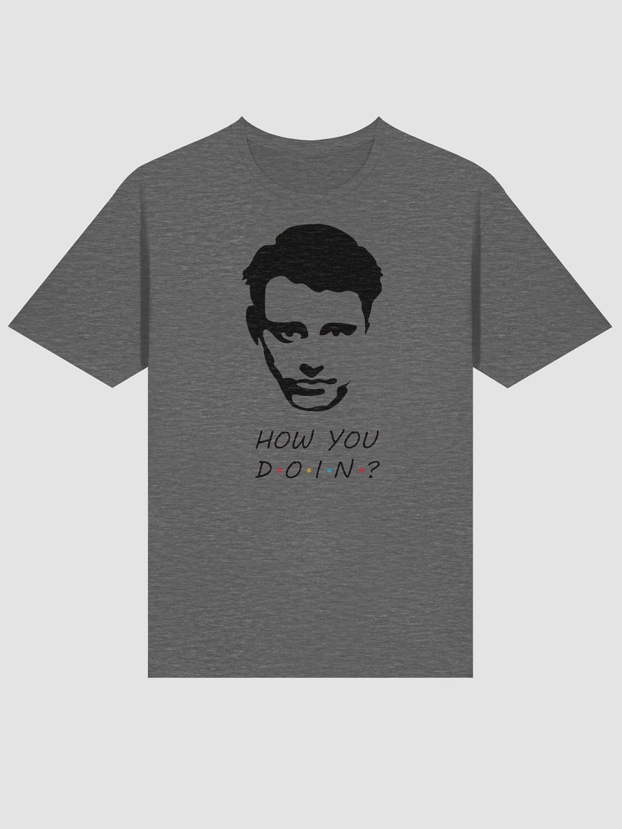 Minimalist 'How You Doin'?' Face T-Shirt product image (7)