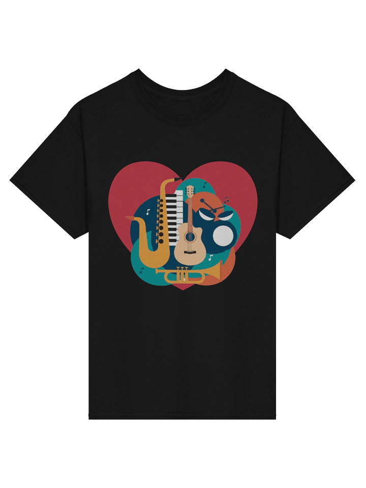 Dynamic Music Heart - Vibrant Instrument Cluster Design for Band Lovers & Creative Souls product image (1)