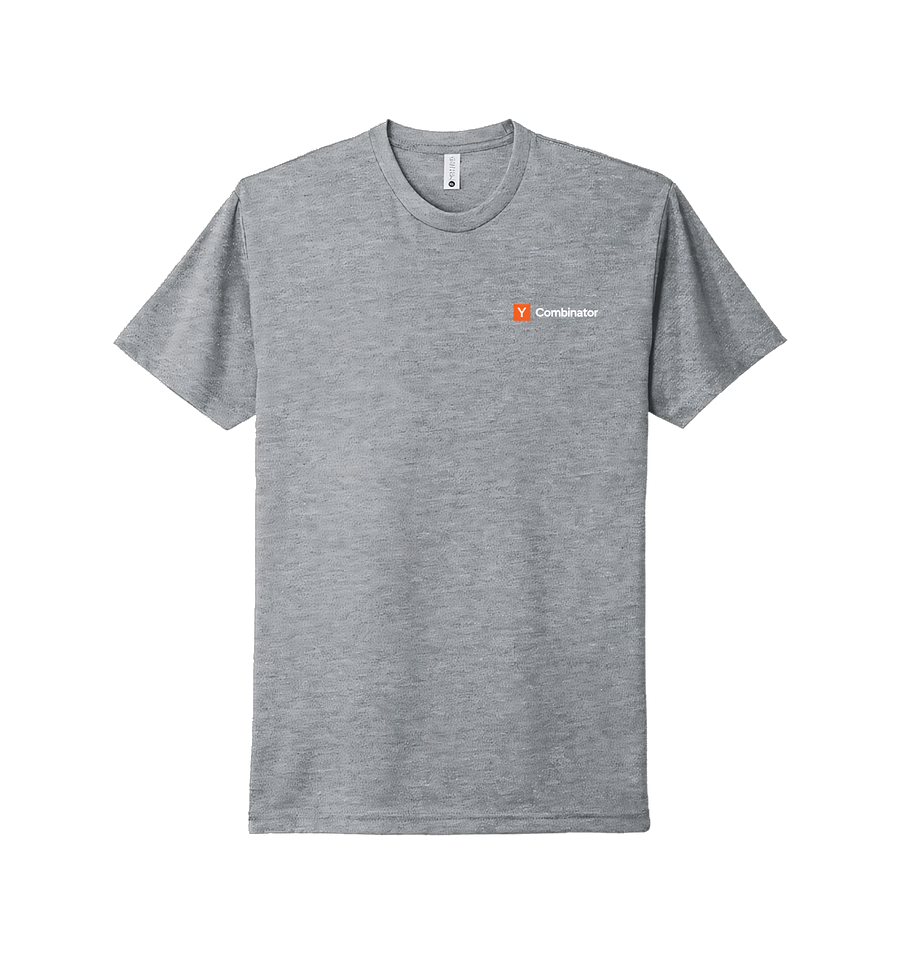 YC Women's Grey Logo T-Shirt product image (1)