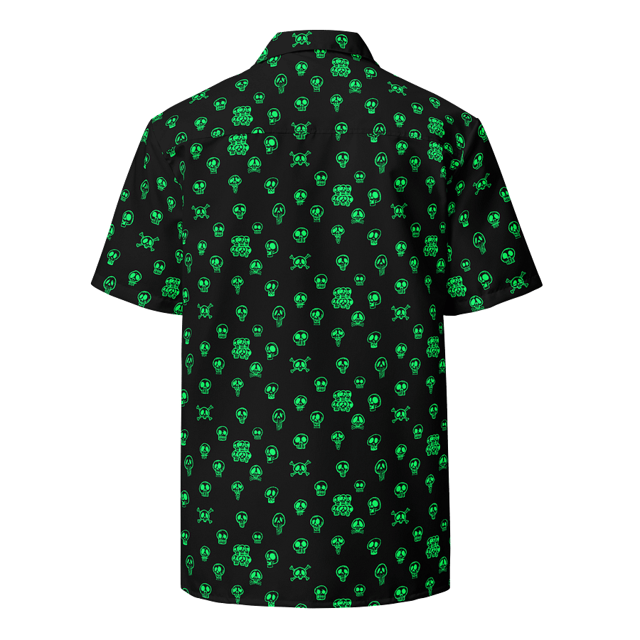 Neon Skulls Hawaiian Shirt product image (2)