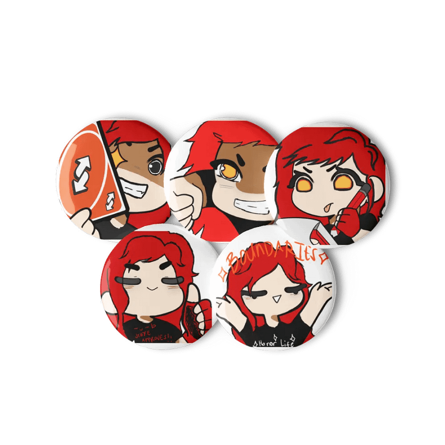 Jihye Pin Set By GlitchedAstral product image (6)