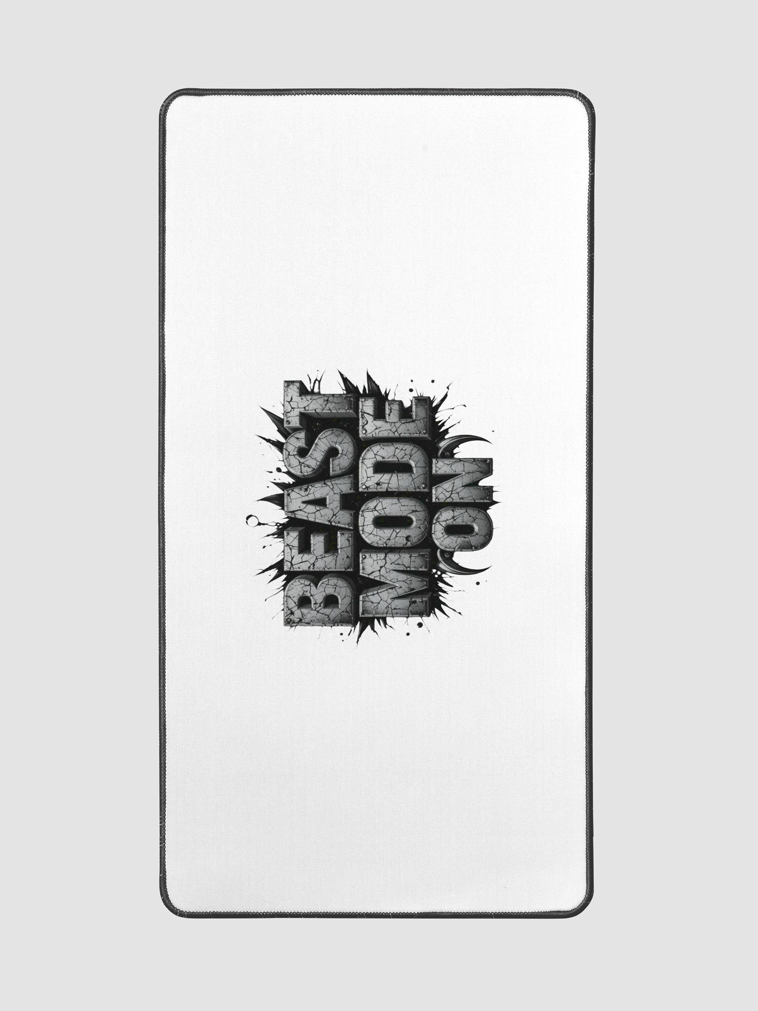 BEAST MODE ON Desk Mat 15.5" x 31.5" product image (2)