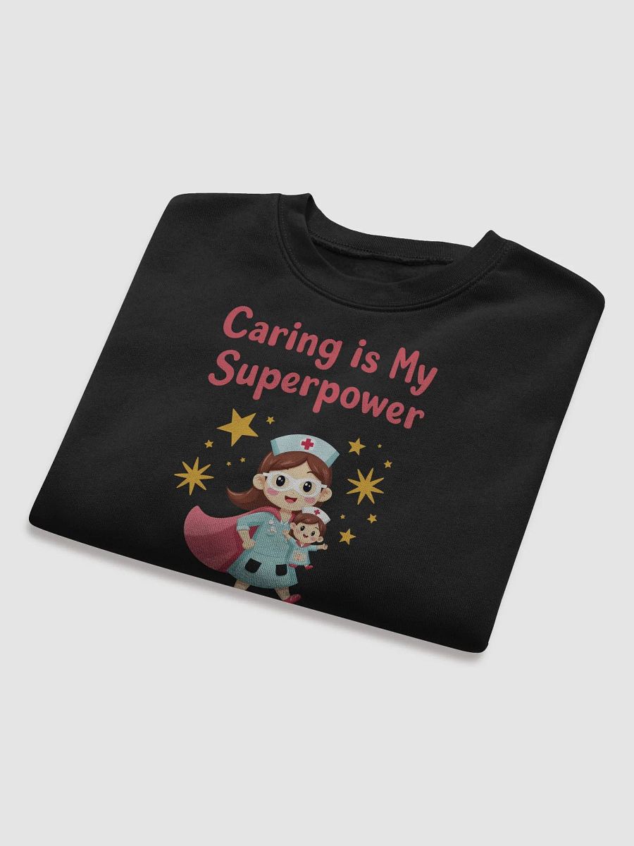 Superhero Nurse Women's Fleece Crop Sweatshirt product image (24)