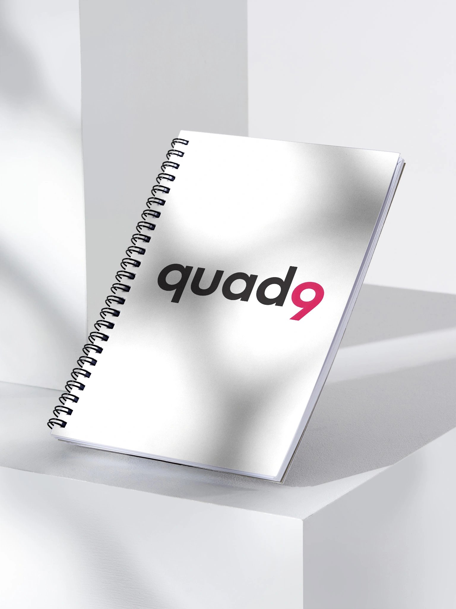 Quad9 Logo Spiral Notebook product image (3)