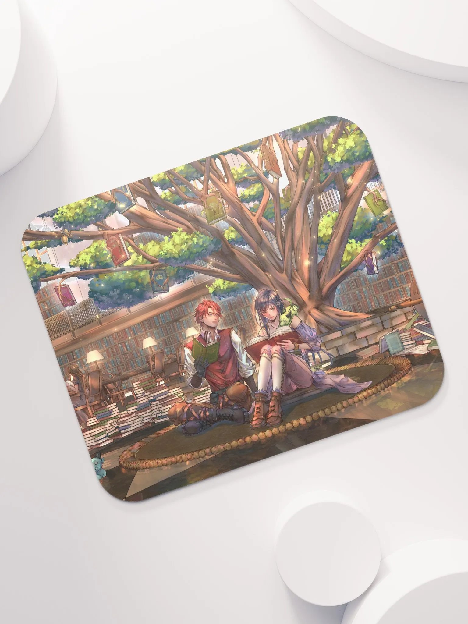 Legends and Librarians Book Tree Mouse Pad product image (7)