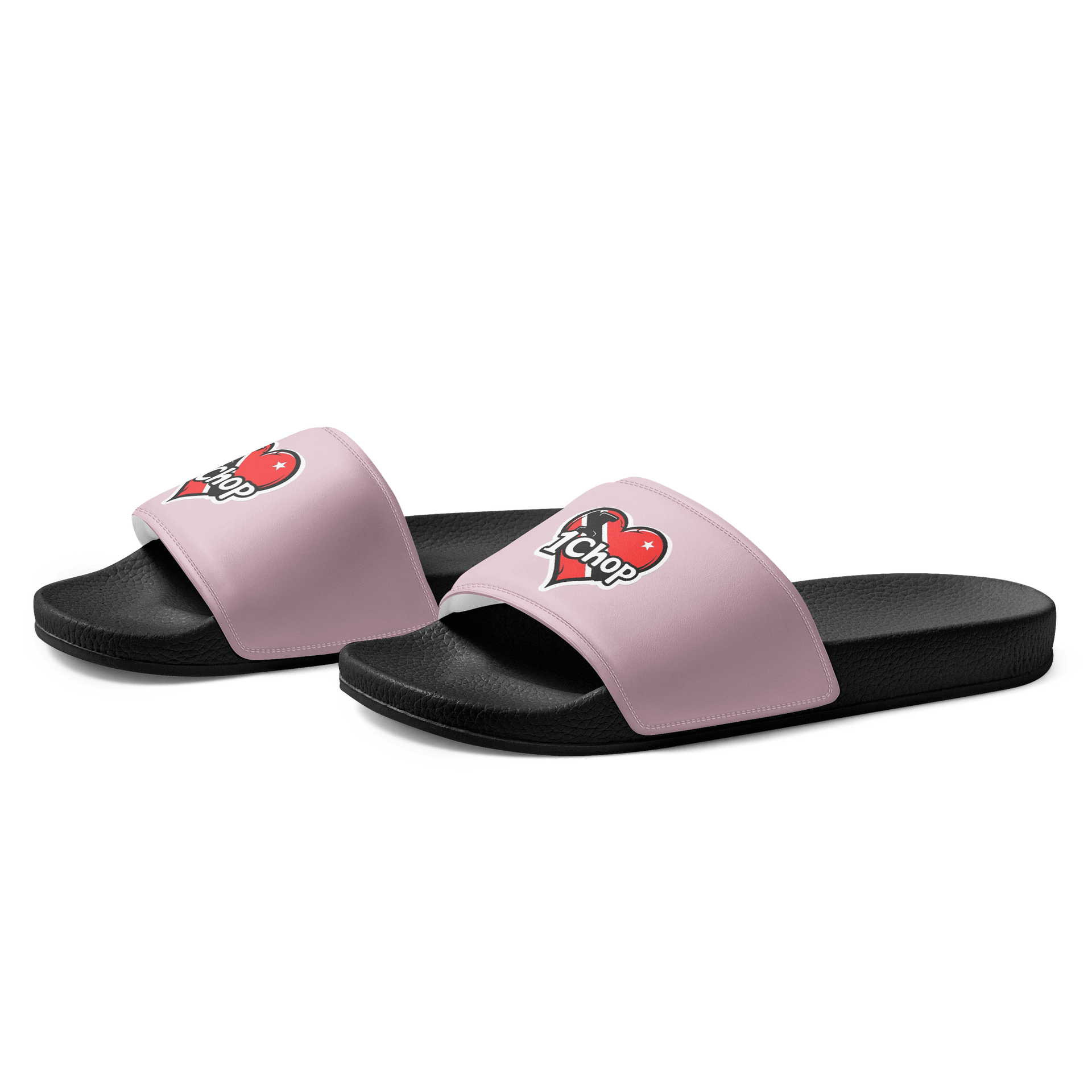 Neon Pink '1 Chop' Women's Slides product image (1)