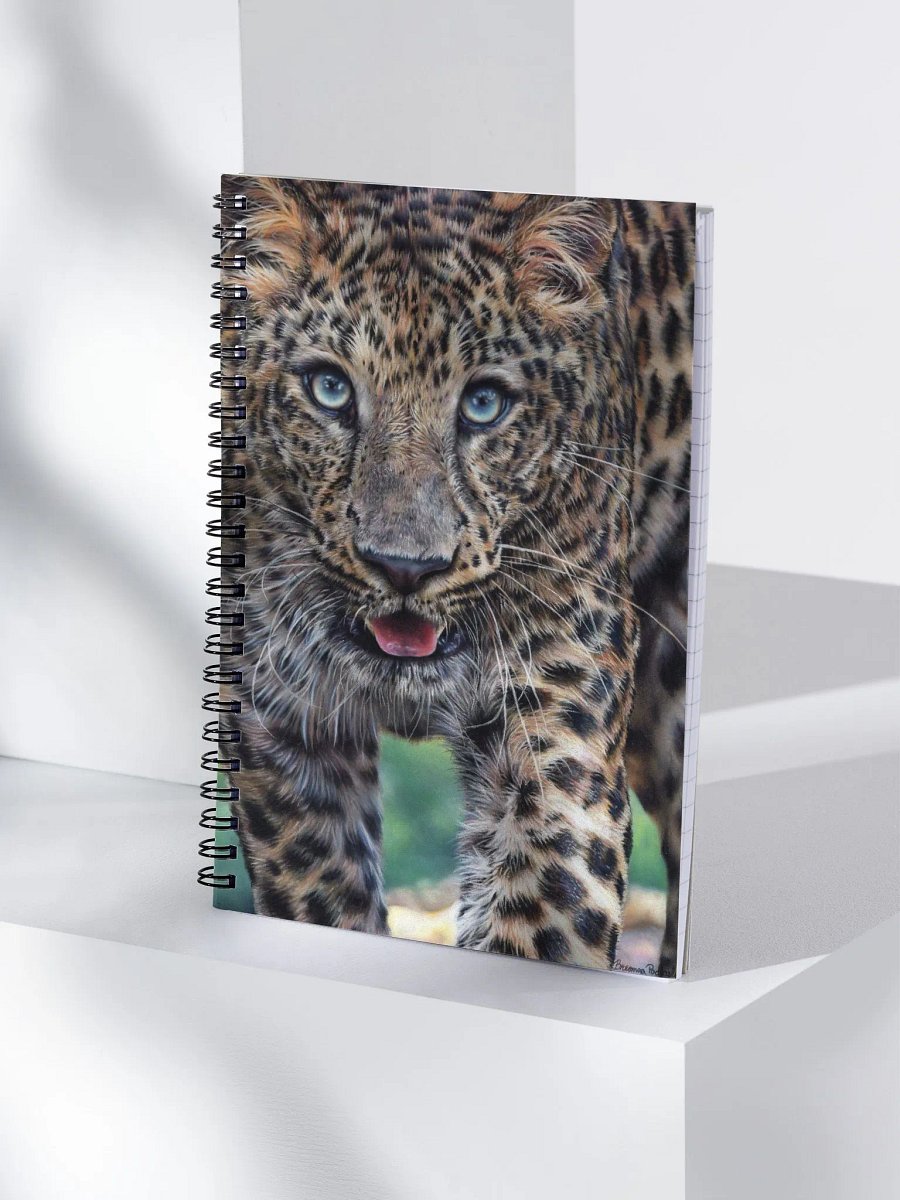Steel Gaze ~ Spiral Notebook by Print Sublimation product image (4)
