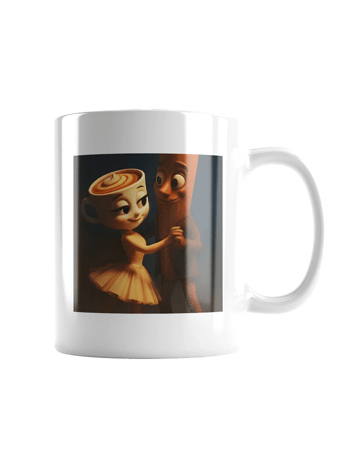 Ballerina Cappuccina Tung Sahur Dancing Mug product image (1)