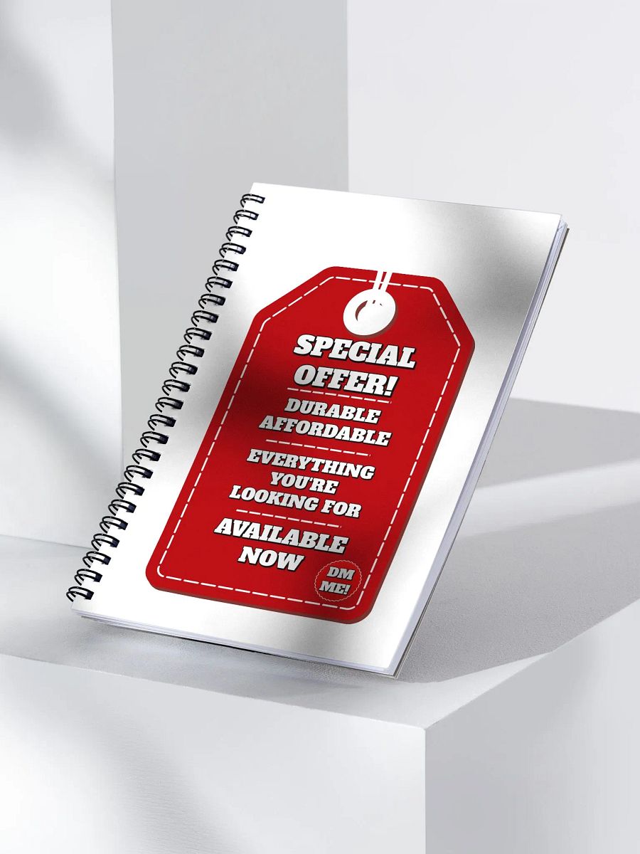 Special Offer! Durable, Affordable, DM ME! Spiral Notebook product image (2)