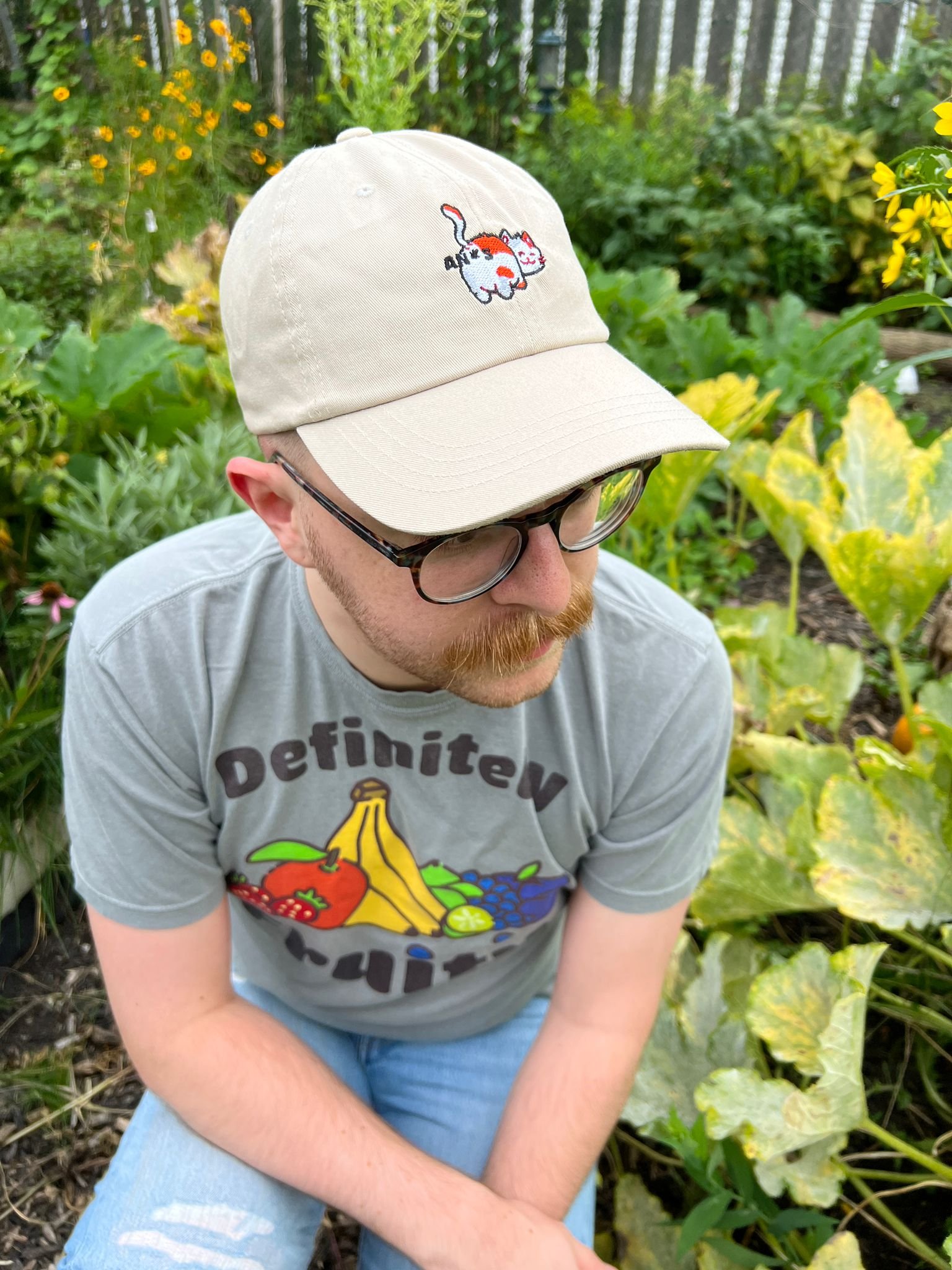 Cat Butt Dad Hat product image (3)