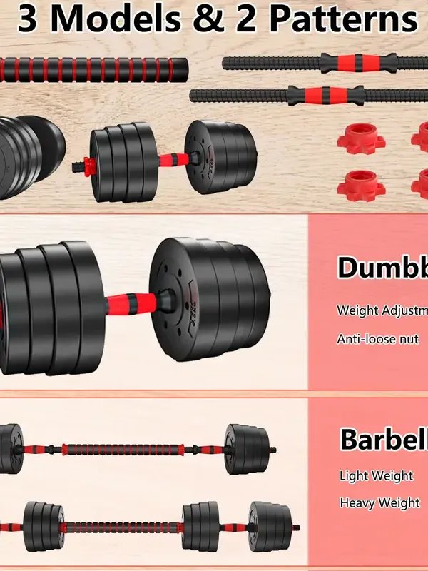 Dumbbells Barbell Set 30KG product image (8)