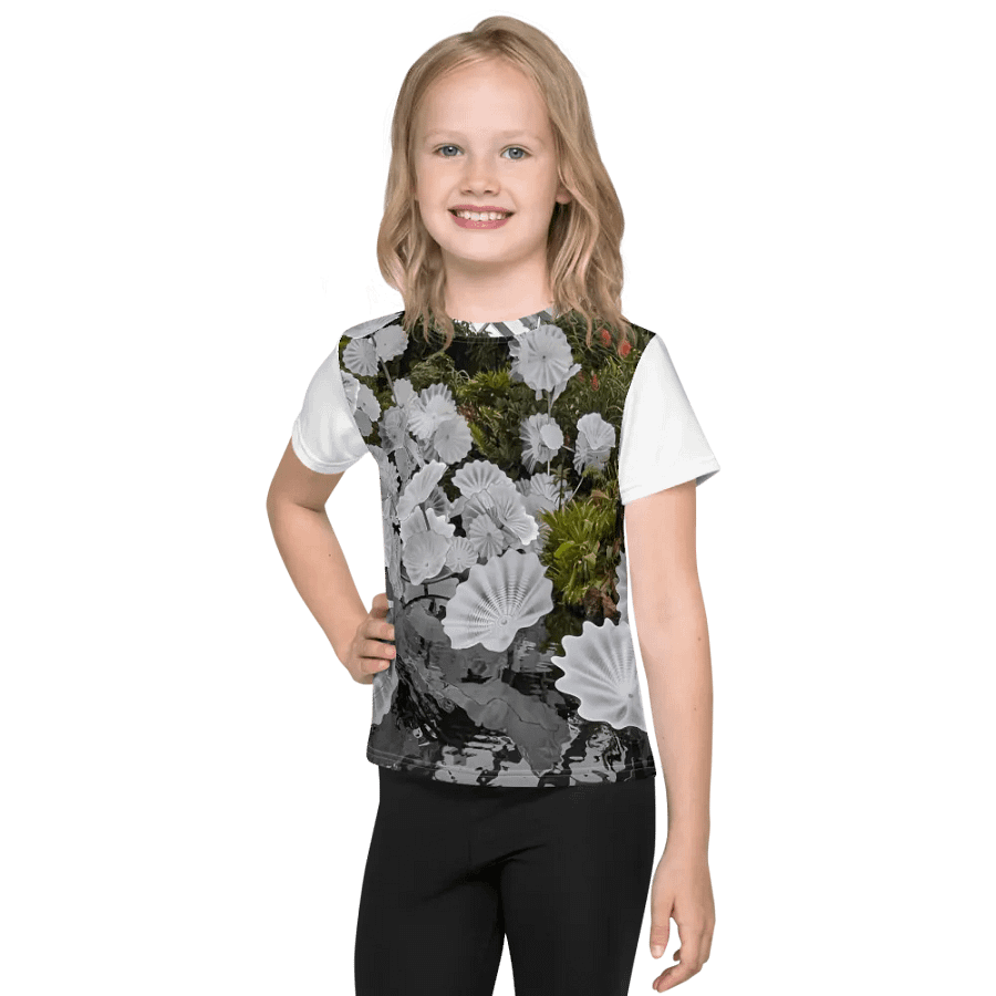 Reflective Flora Kids T-Shirt product image (1)