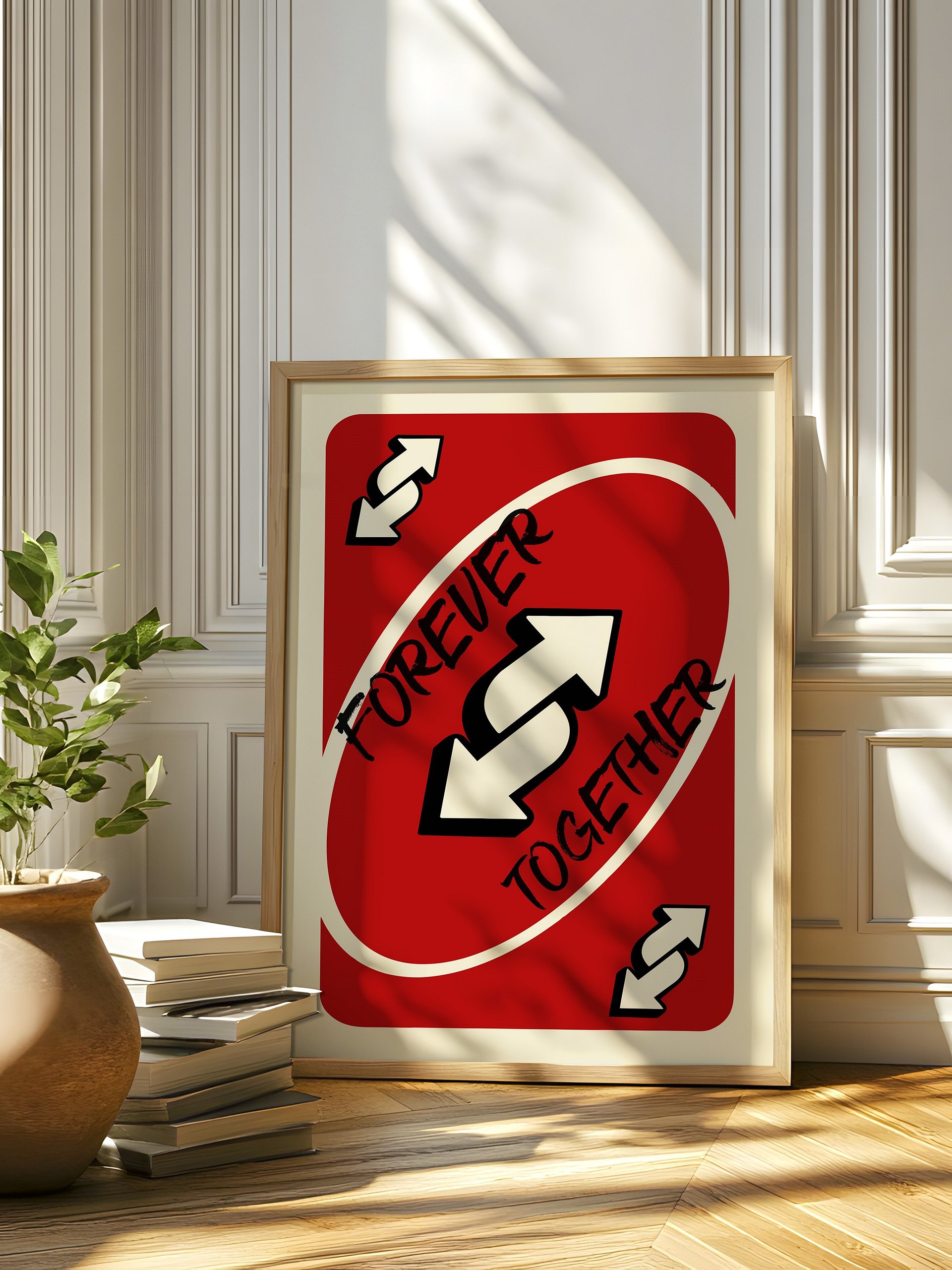 Forever Together Wall Art Red product image (10)