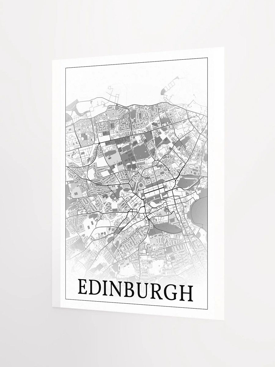 Edinburgh, Scotland, city map print product image (7)