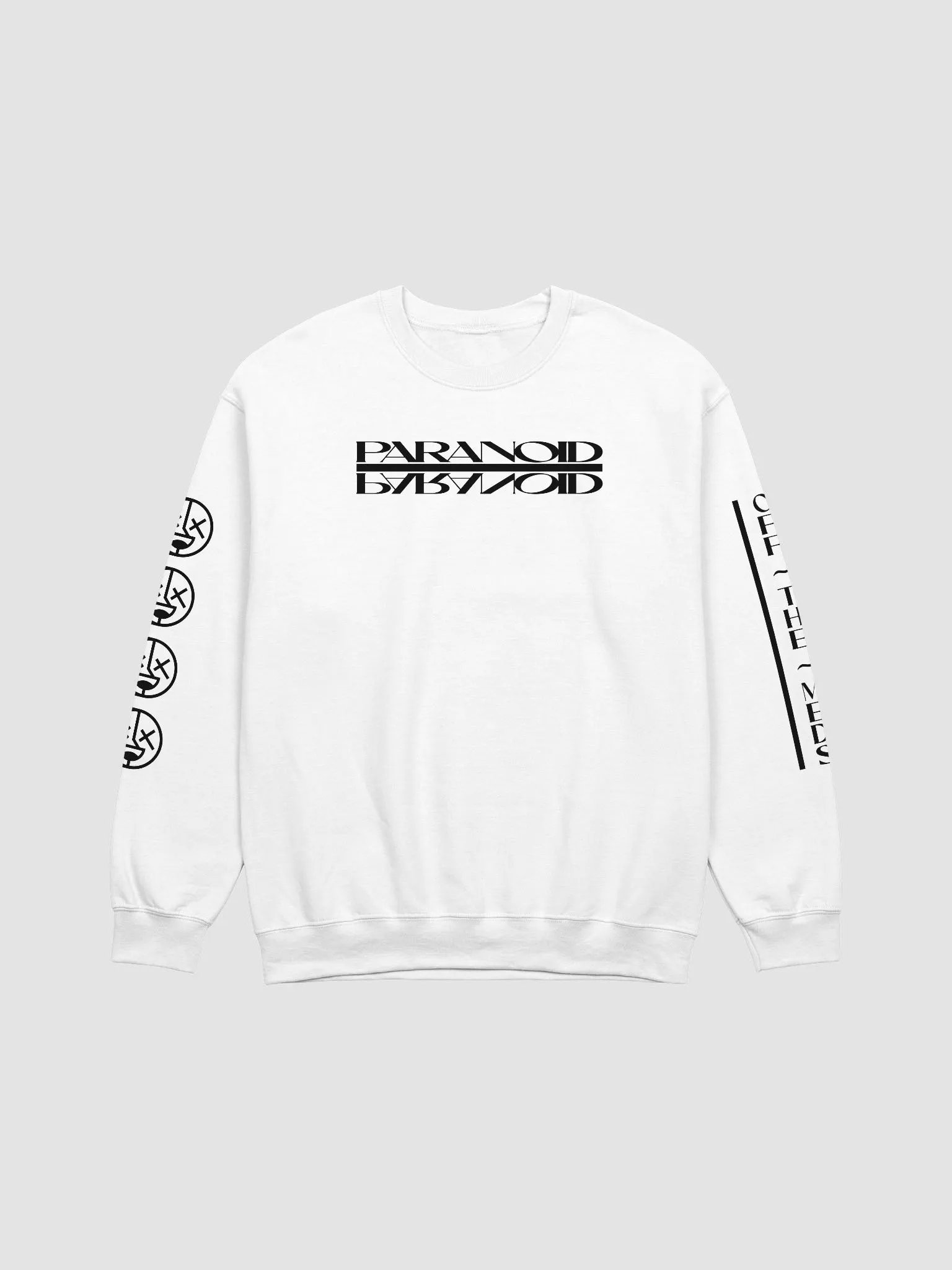 Off the Meds - Black Text Crewneck product image (2)