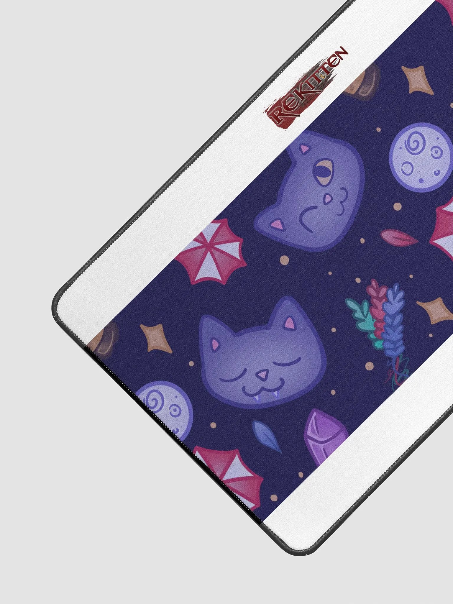 Kitty Desk Mat - Purple product image (3)