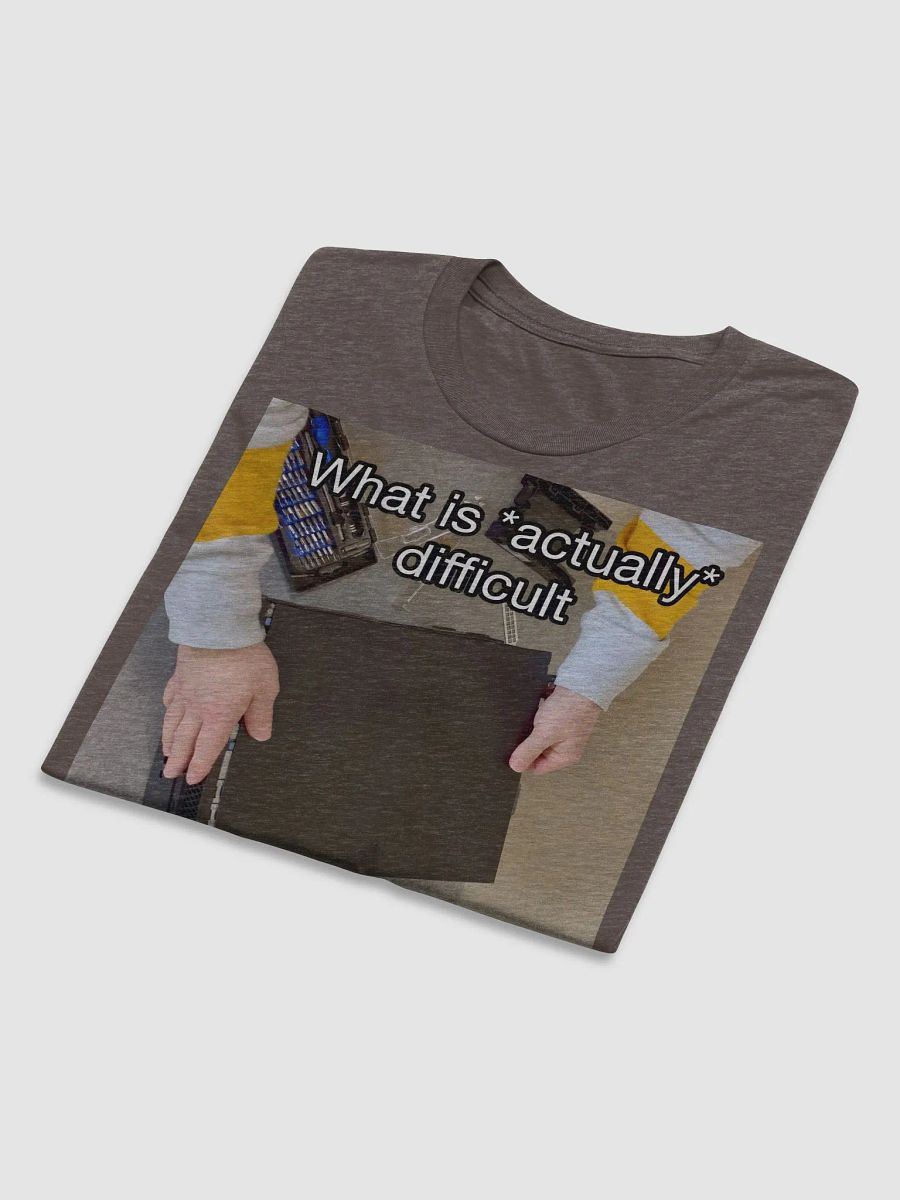 What is *actually* difficult product image (15)
