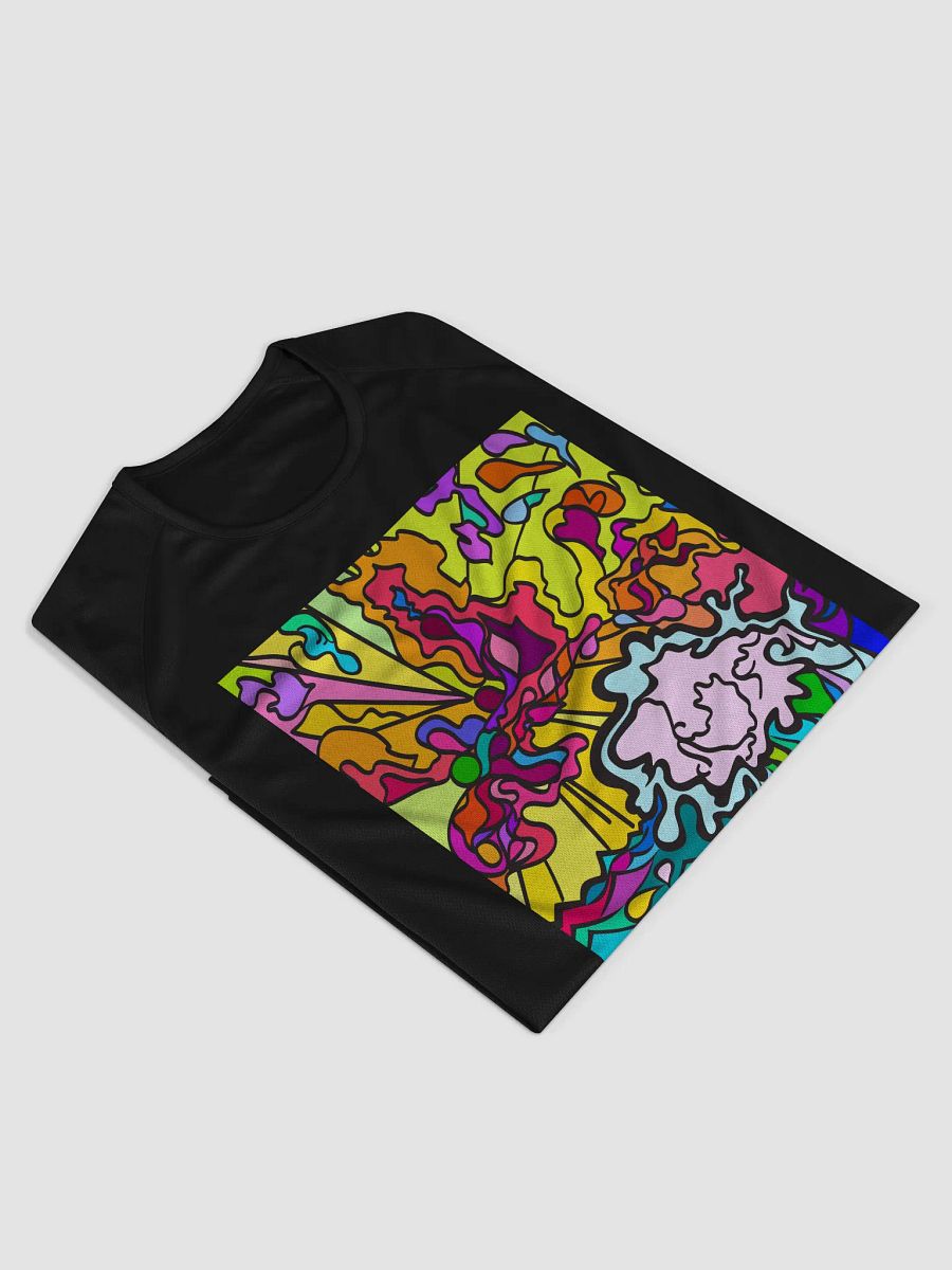 Vibrant Swirl Unisex Sports Jersey - Wave at Sunset product image (13)