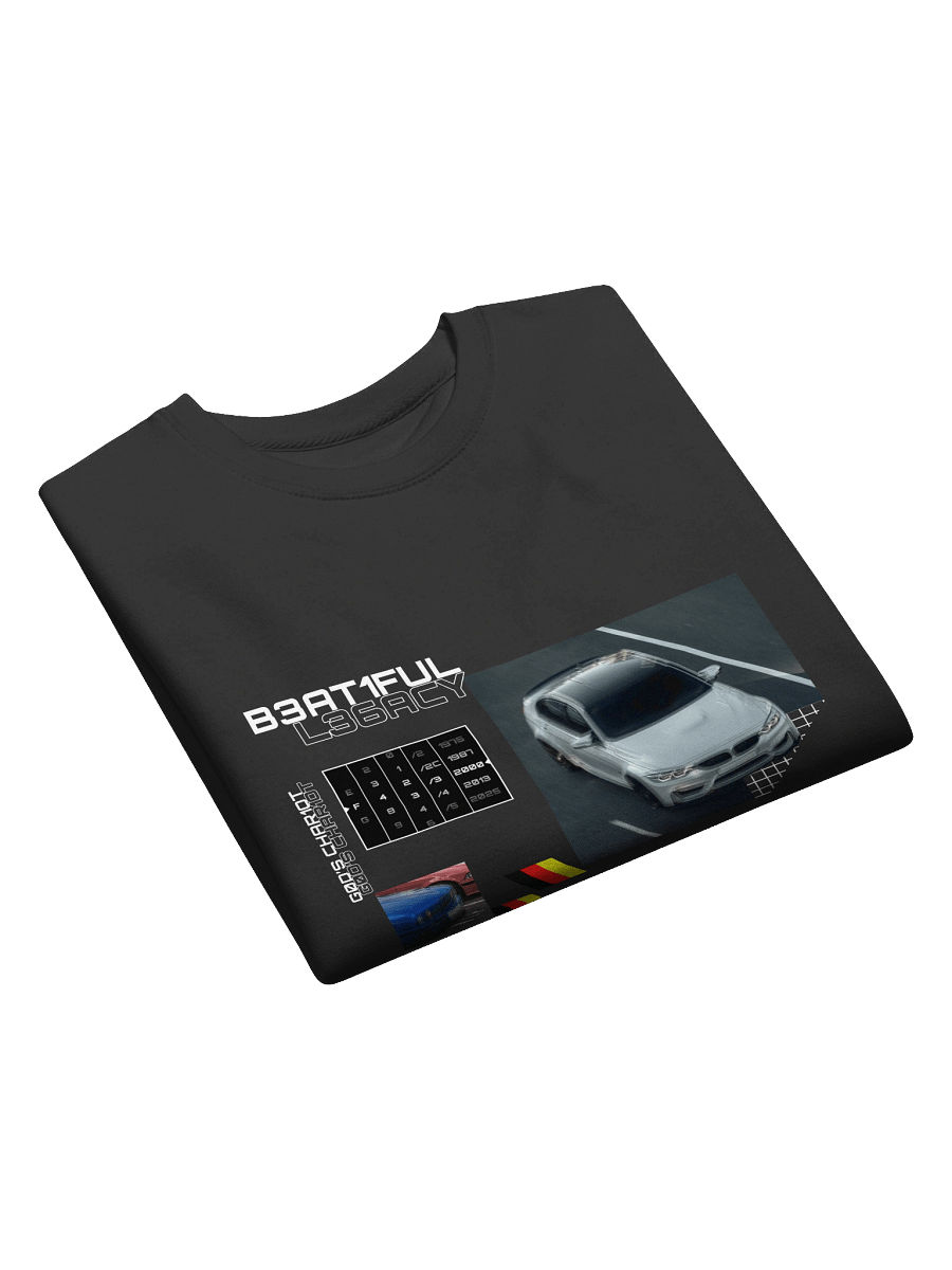 God's Chariot, German Automotive (White) | Crewneck product image (28)