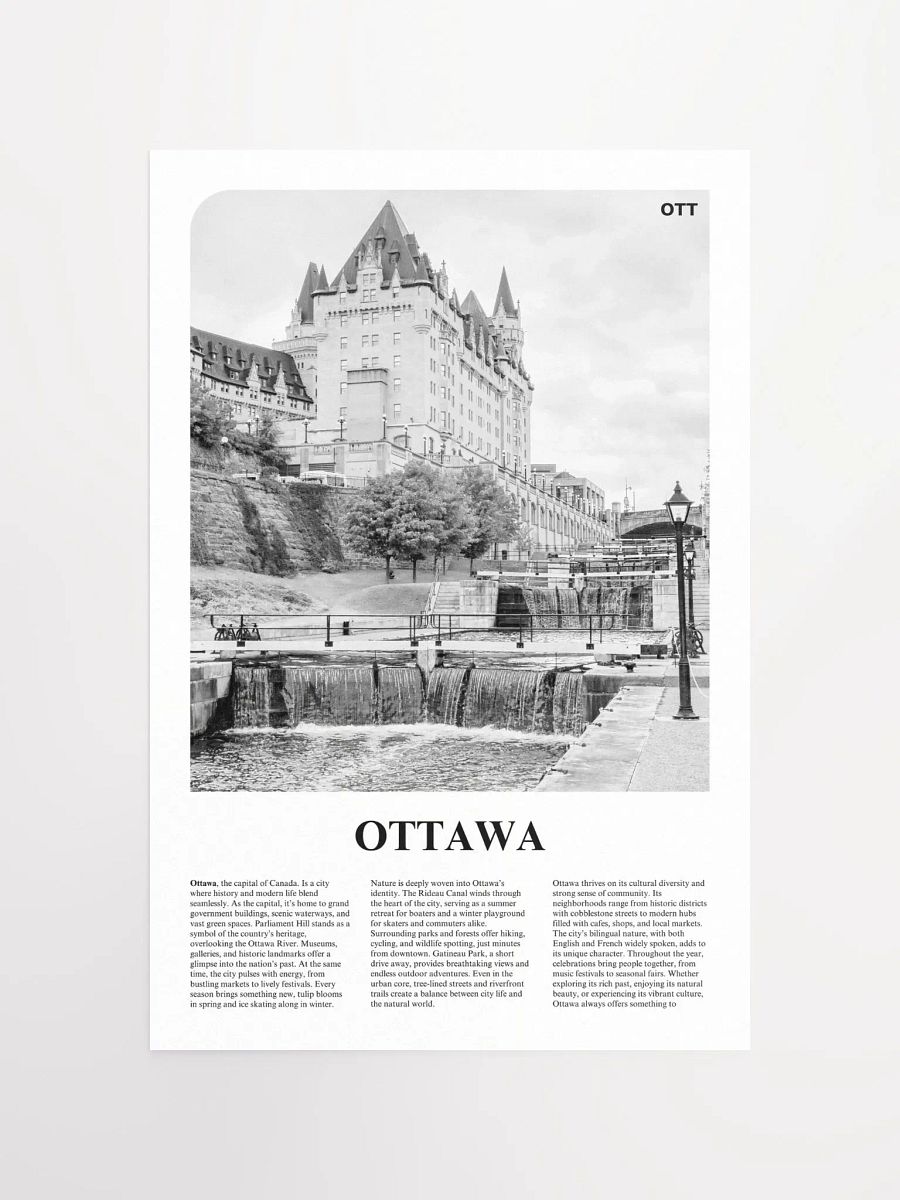 Ottawa 01 Newspaper Poster product image (5)