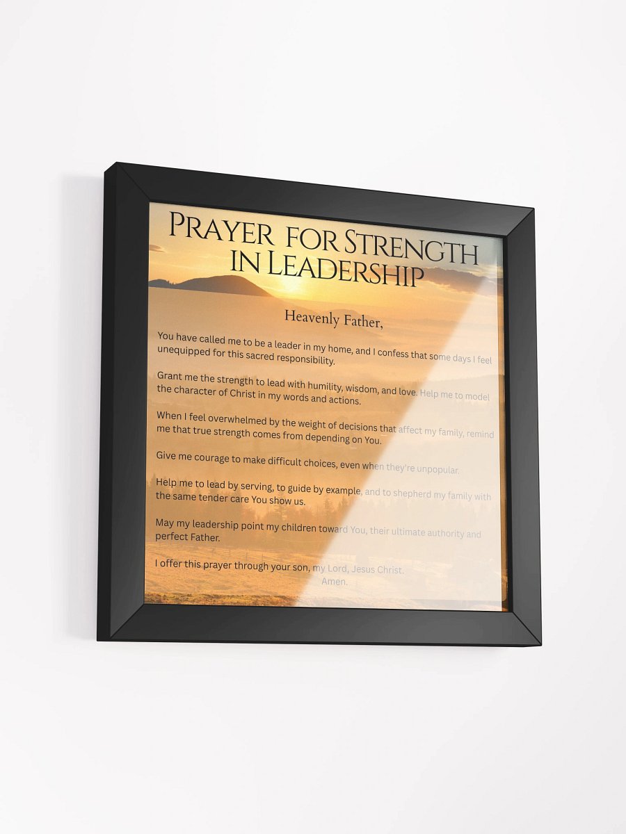 Prayer for Strength in Leadership - Square product image (3)