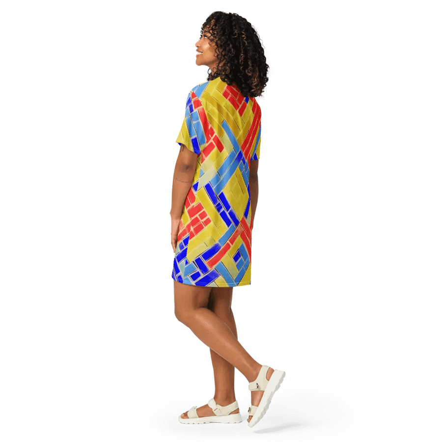 Neon Nights T Shirt Dress product image (11)