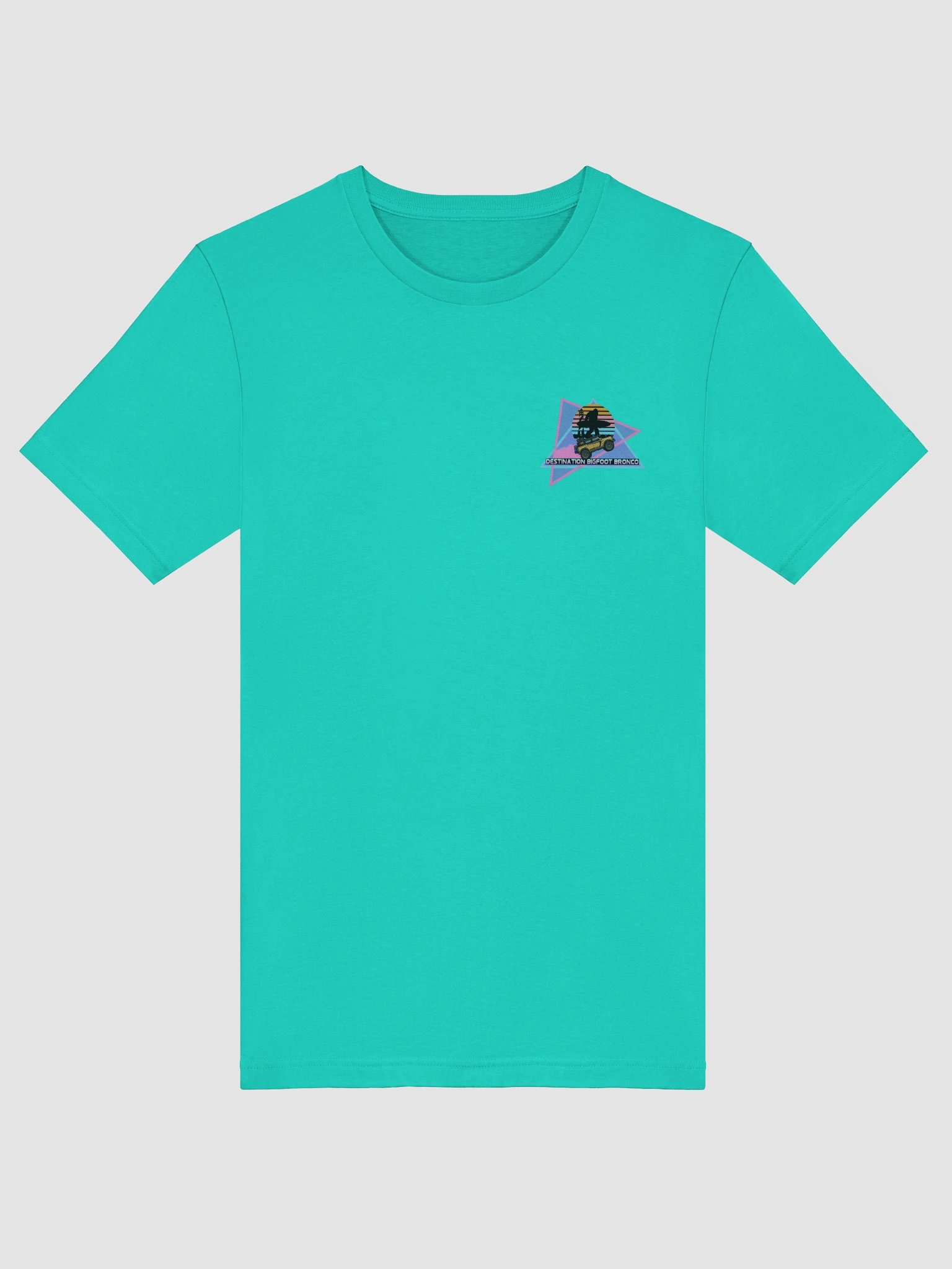 JC Edition Destination Bigfoot Bronco Retro-Inspired T-Shirt (Teal) product image (5)