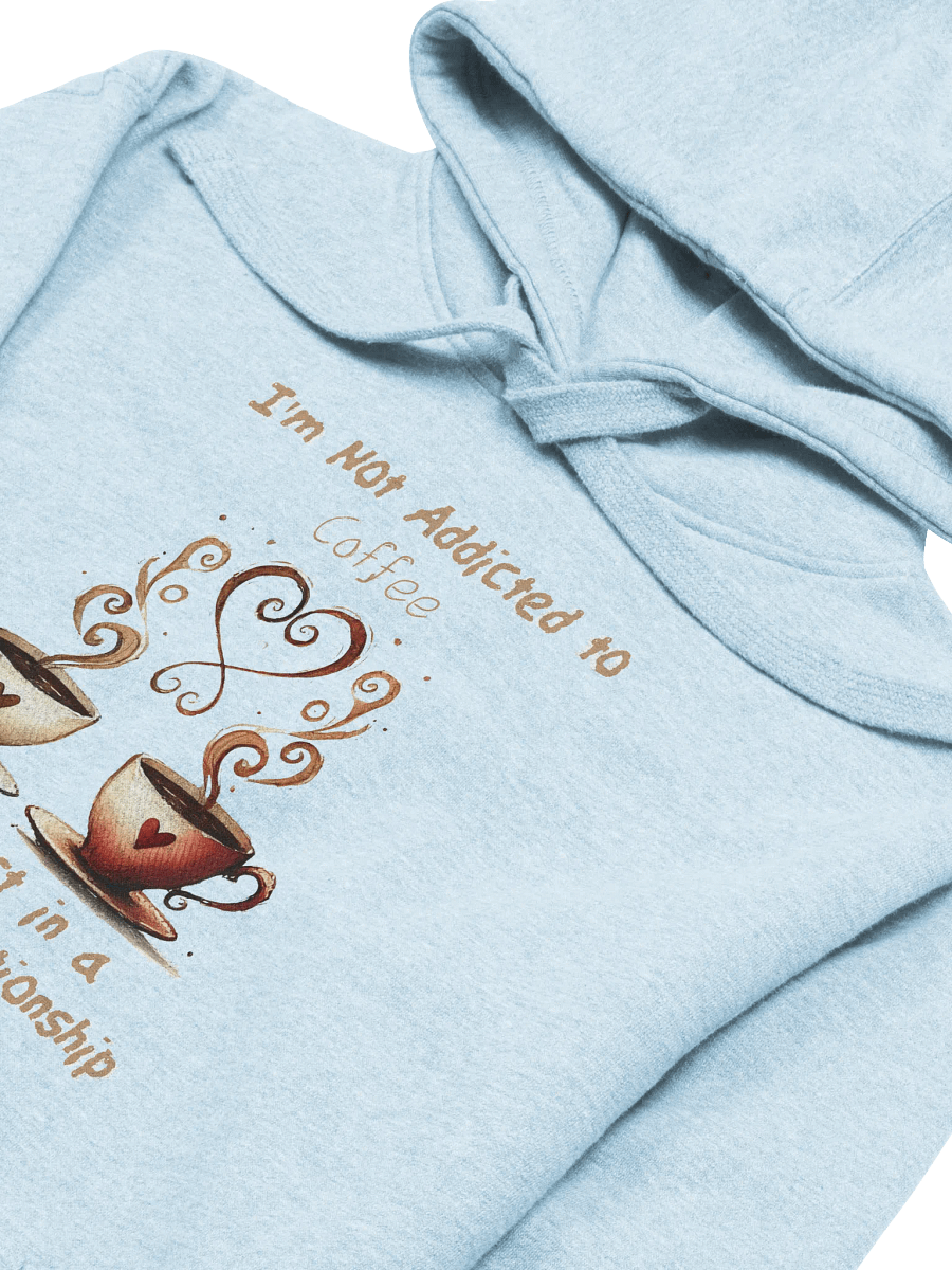 Coffee Committed Relationship Cotton Heritage Unisex Premium Hoodie product image (3)