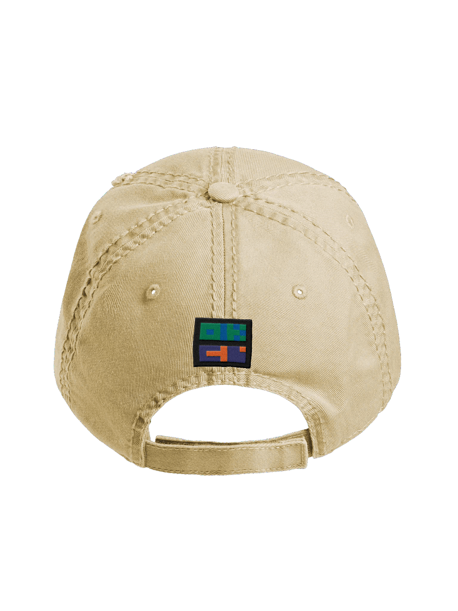"Cutie Keys" Embroidered Distressed "Dad Cap" - Nudibranch Leaf Sheep Sea Slug product image (16)