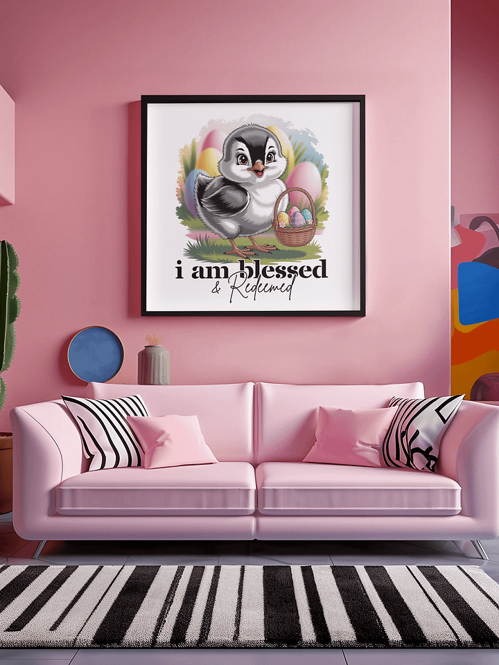 I am Blessed and Redeemed Framed Wall Art product image (1)