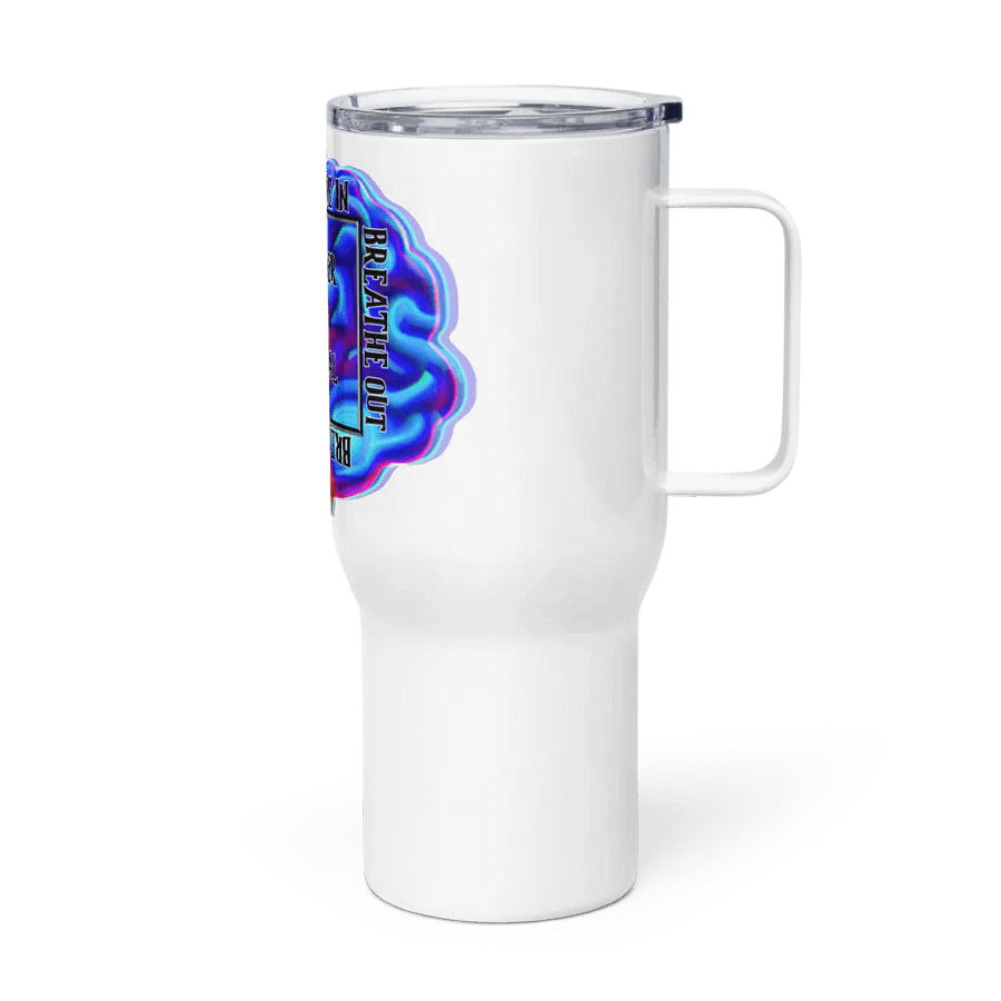Breathe Travel Mug with a Handle product image (3)