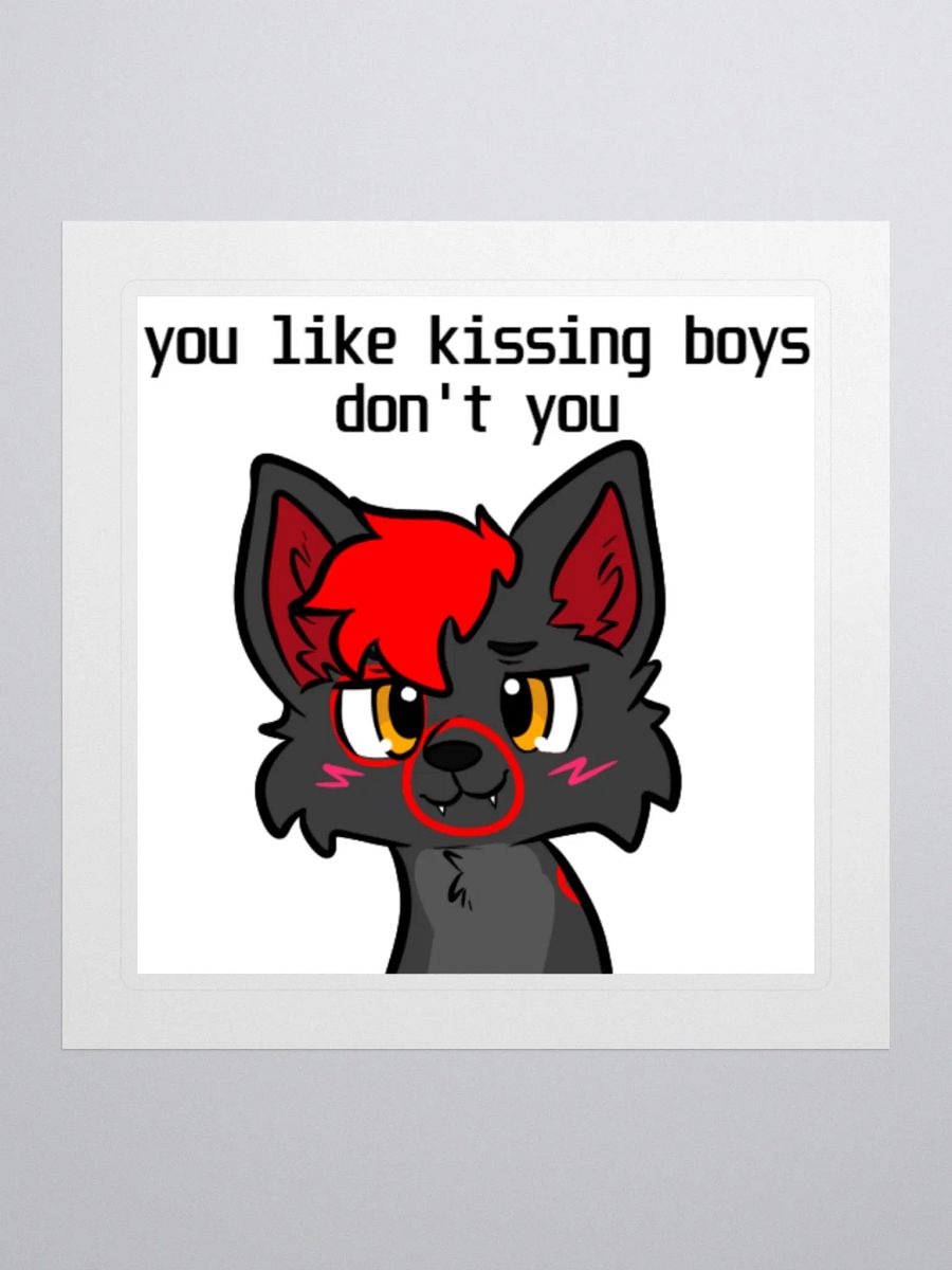 Fury Boykisser Sticker product image (1)