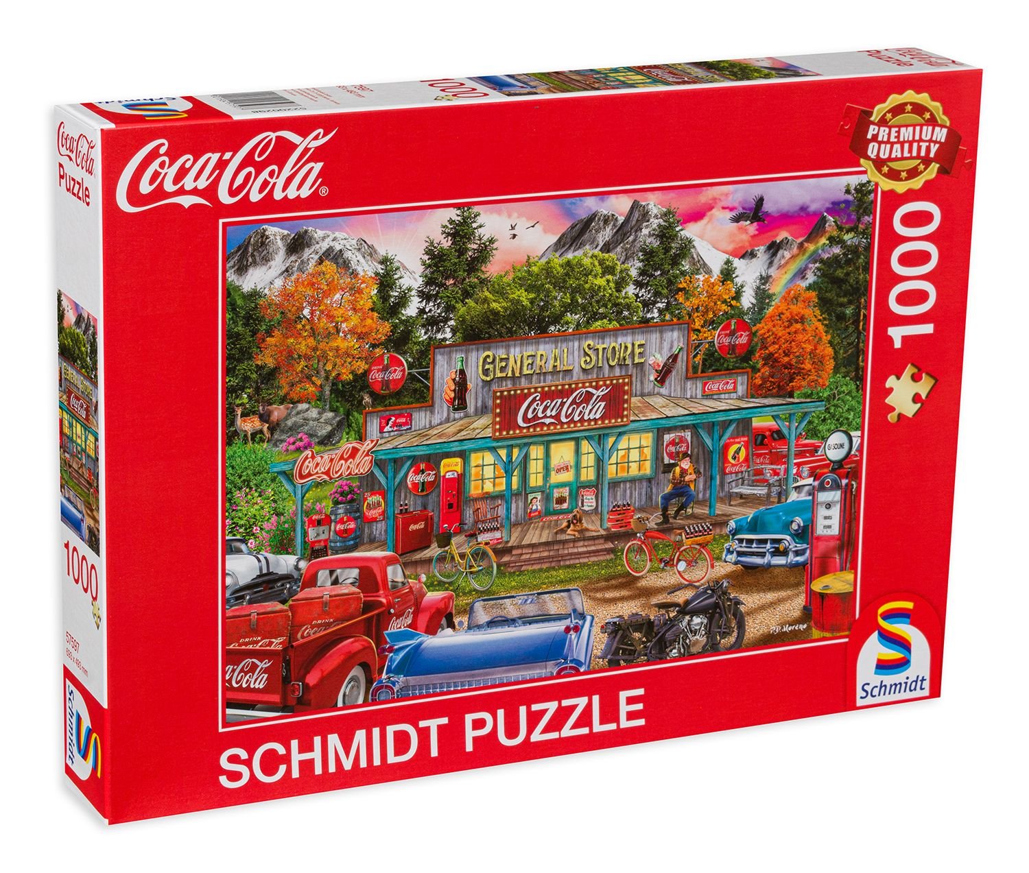 Puzzle Schmidt din 1000 de piese - Magazinul Coca-Cola product image (1)