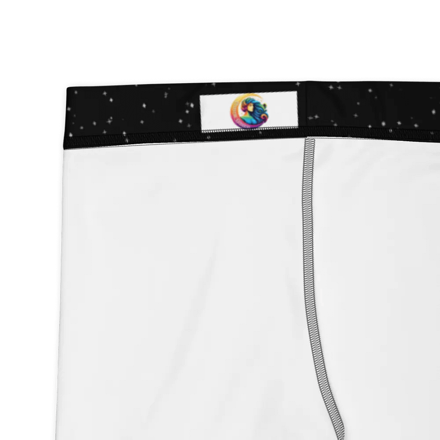 Celestial Crescent Moon Bike Shorts product image (7)