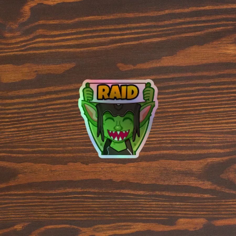 Raid Holographic Sticker product image (3)