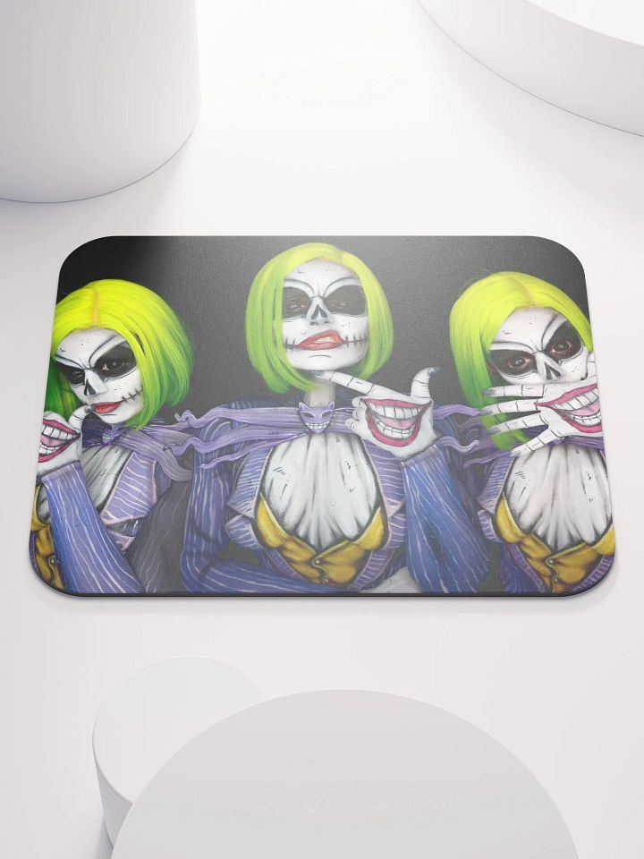 Surreal Striped Trio Mouse Pad product image (1)