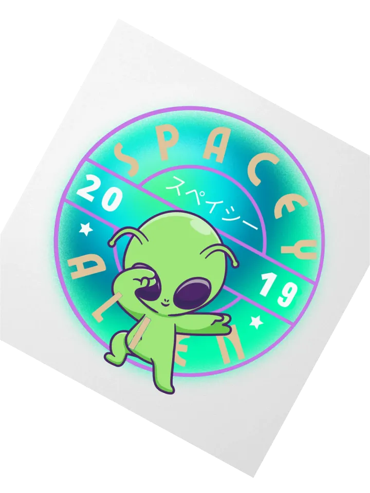 Dabbin' Spacey Stickie product image (5)