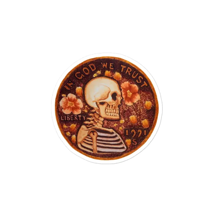 PRETTY PENNY die-cut magnet product image (2)