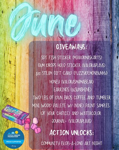 Happy June!! I can't believe summer is here already!! 

I would like to invite you to join @rosiemakar and I to raise money f...