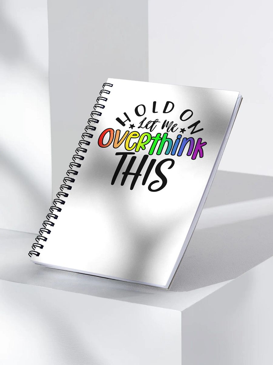Hold On Let Me Overthink This - Rainbow product image (3)