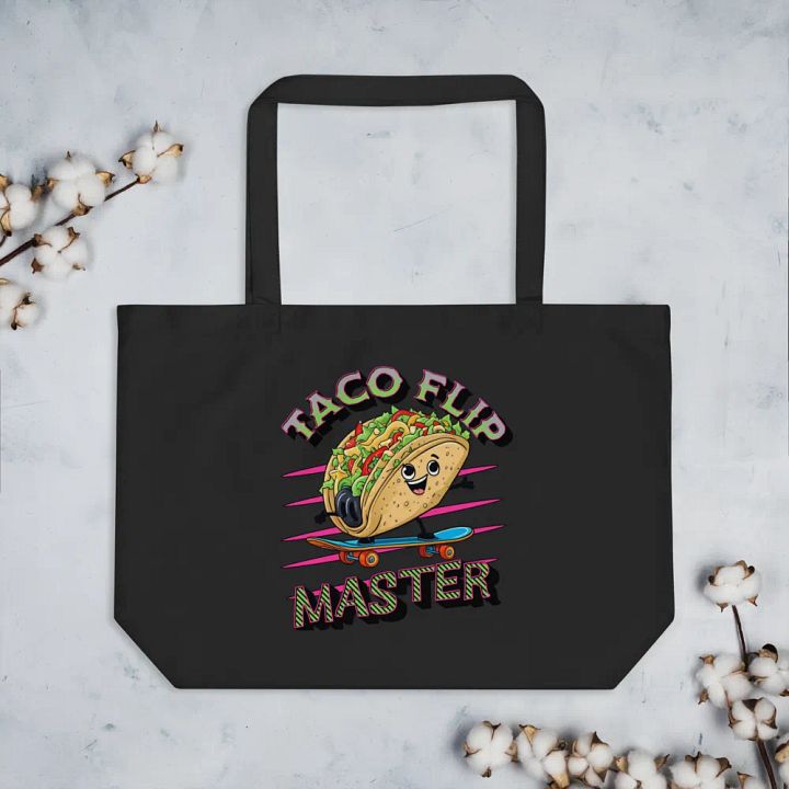 Taco Flip Master Eco Tote product image (2)
