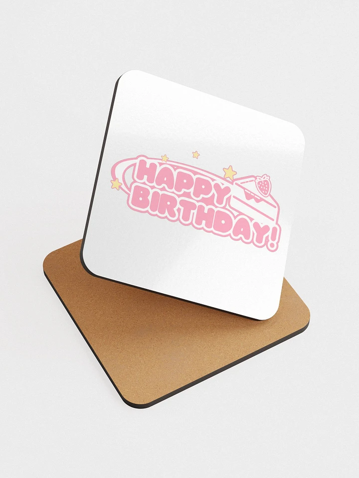 CakePleaase Happy Birthday Coaster product image (1)