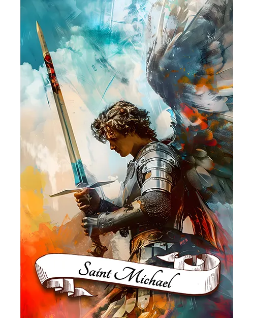 Saint Michael The Archangel Poster product image (1)