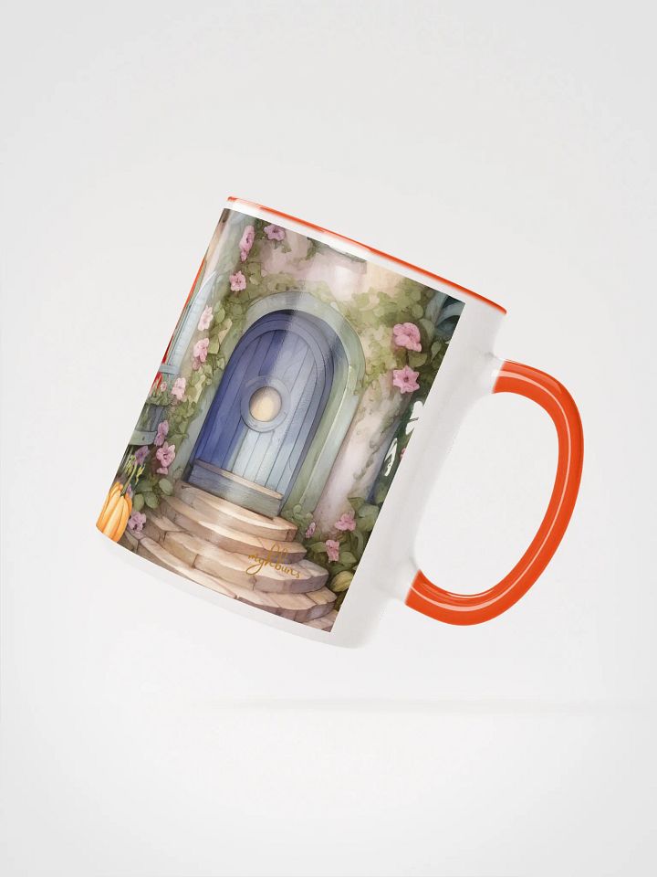 Four Seasons of Love: Autumn Serenade Mug | Fall Romance Ceramic Drinkware product image (2)